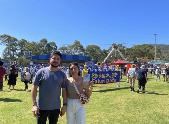 Santy Perez and Cisne Merino at Knox Fest